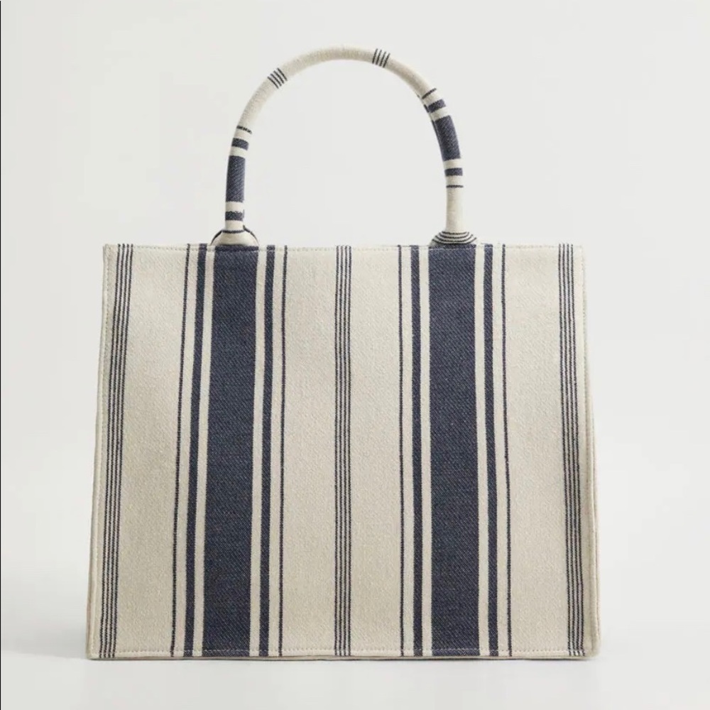 SOLD Mango Embroidered Tote